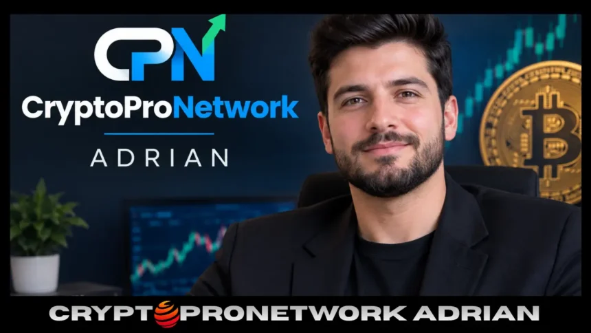 Adrian Waters, founder of CryptoProNetwork