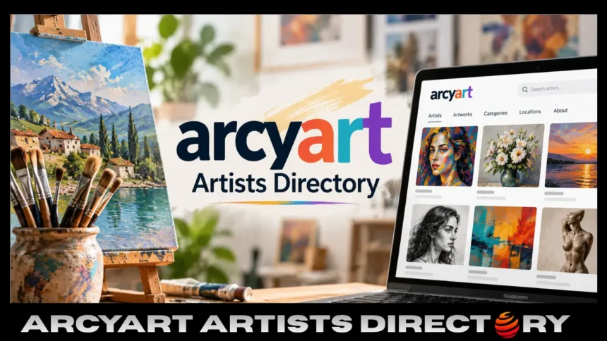 ArcyArt Artists Directory showcasing international artists and artwork