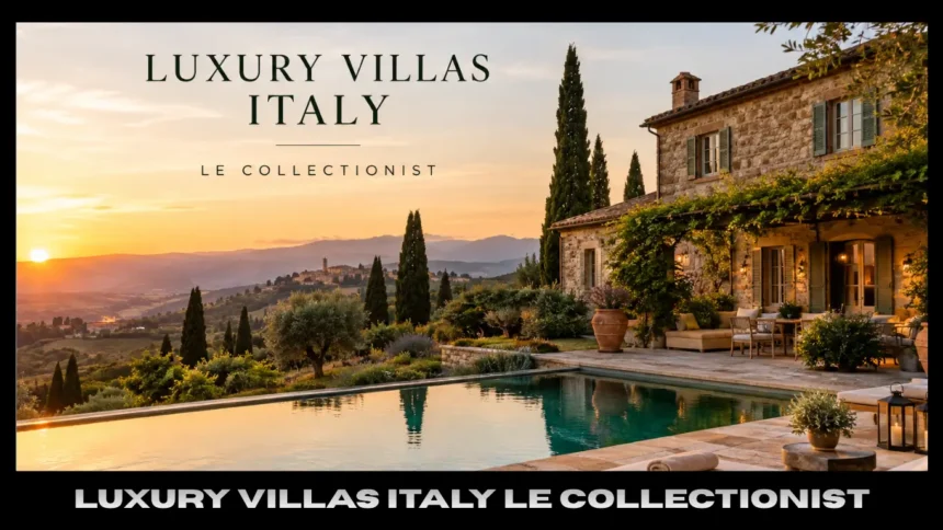 luxury villas italy le collectionist